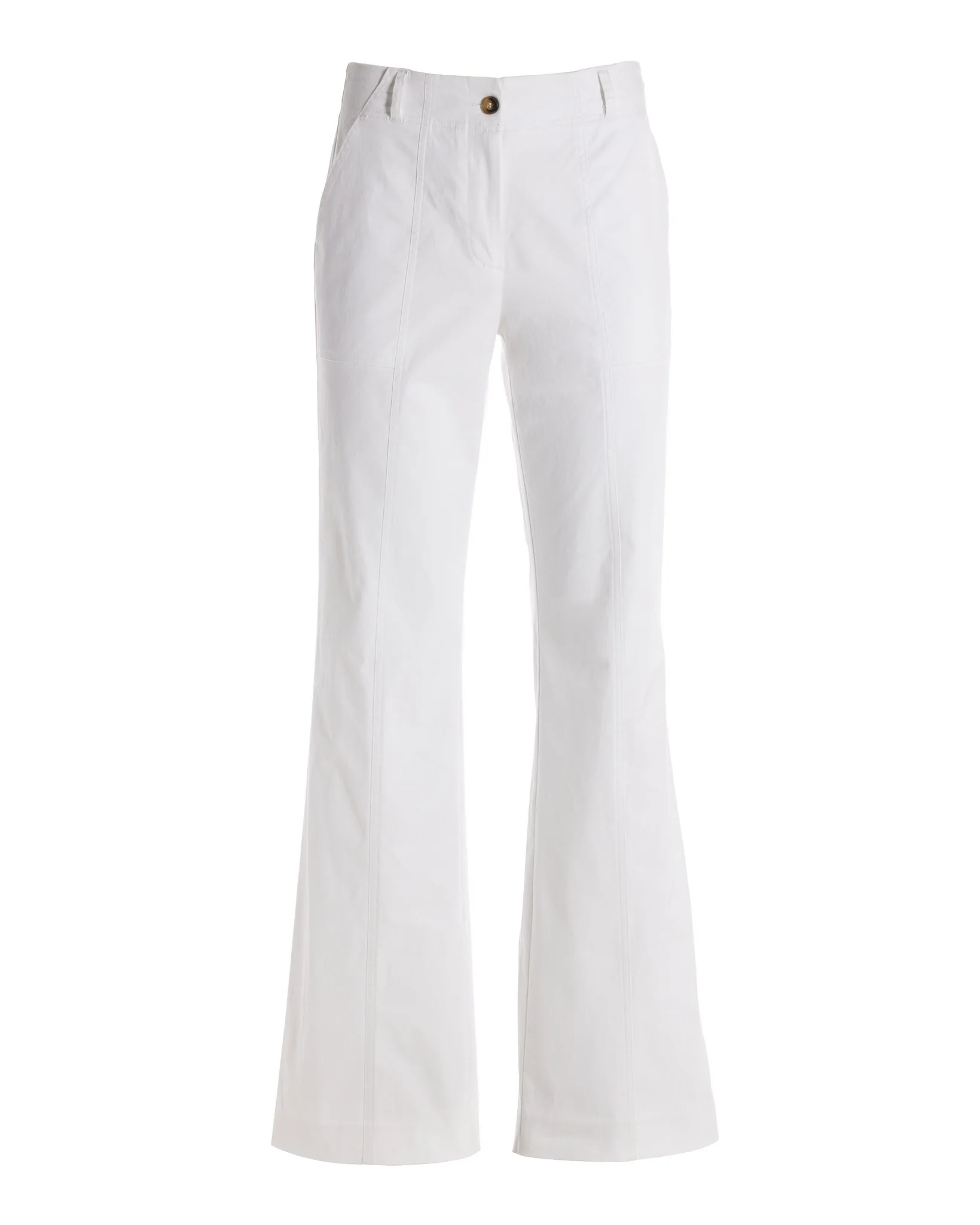 Proper Wide-Leg Chino Pant White - Mycitystee