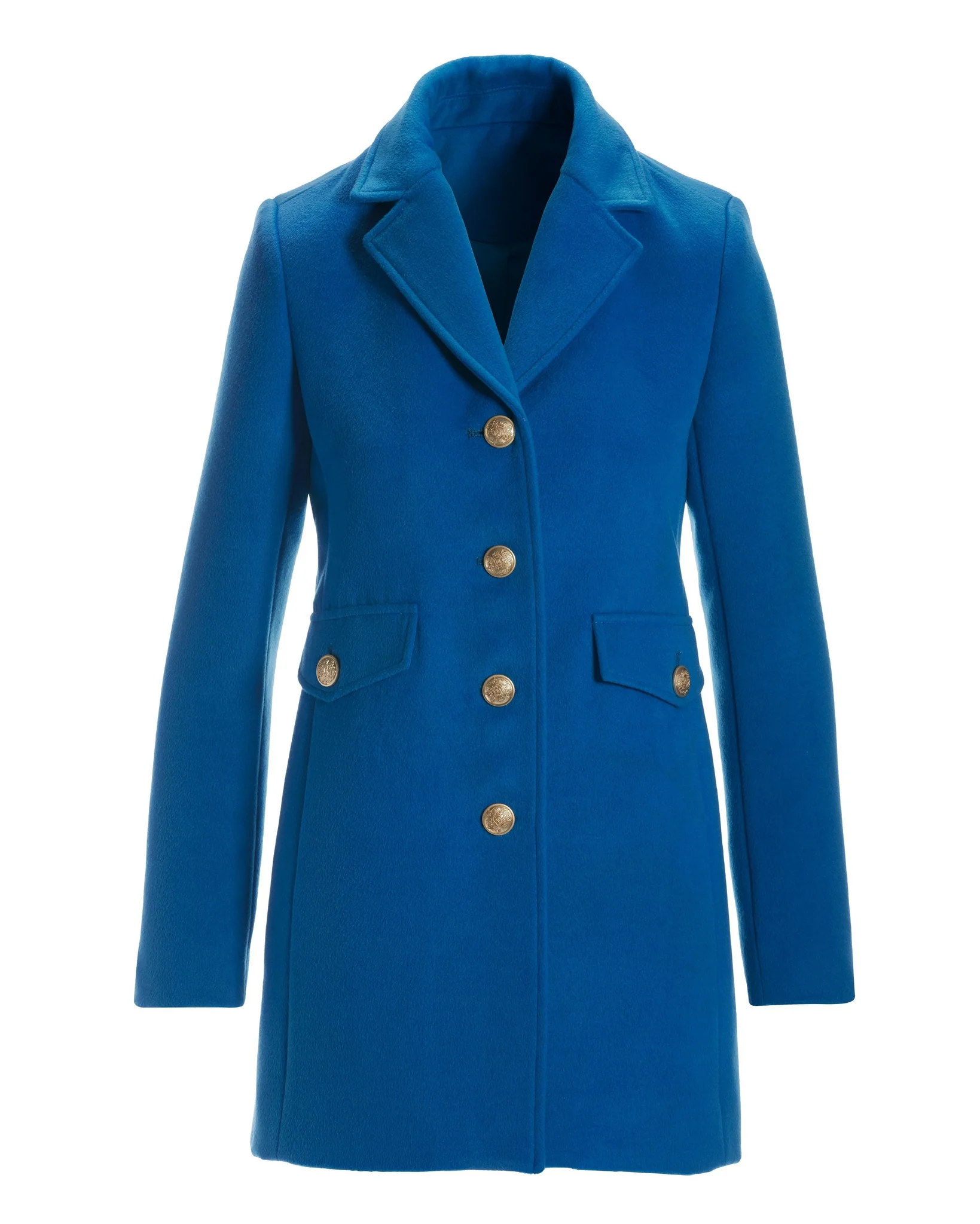 Classic Tailored Coat Princess Blue - Mycitystee